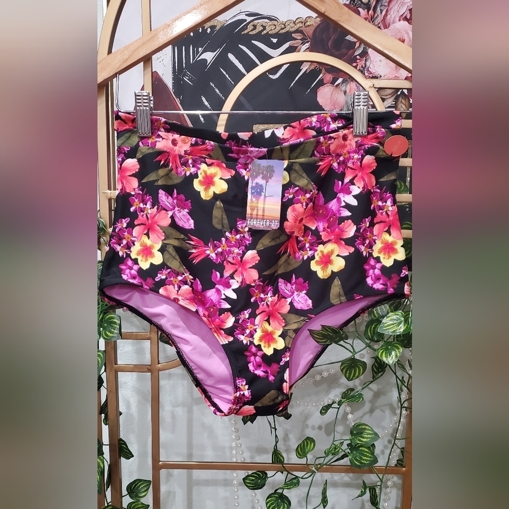 High Wiasted Bathing Suit Bottom